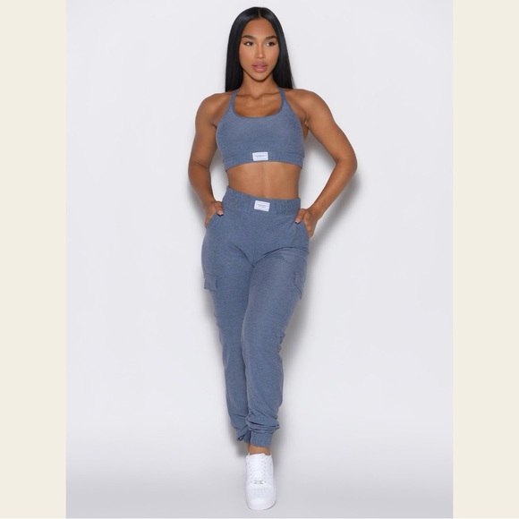 Bombshell bra and jogger set! Cross listed on Mercari!